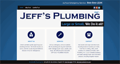 Desktop Screenshot of jeffsplumbing.com