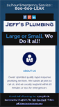 Mobile Screenshot of jeffsplumbing.com